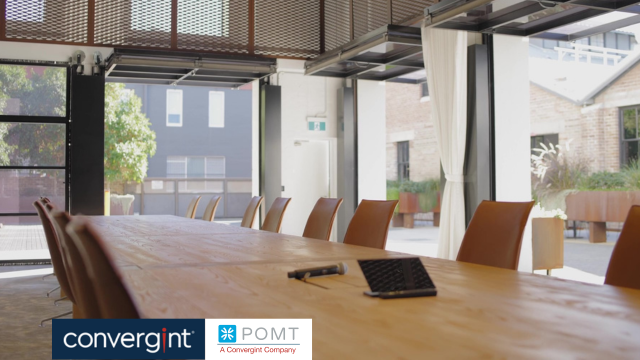 Hybrid meeting room POMT Convergint