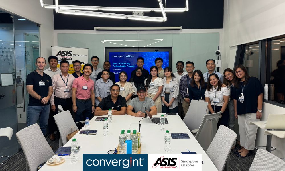 Convergint & ASIS Singapore collaborate to empower NextGen