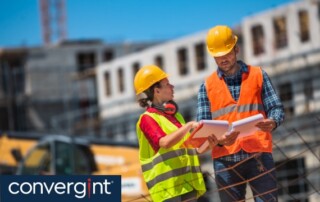 Project management on construction site