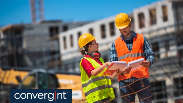 Project management on construction site